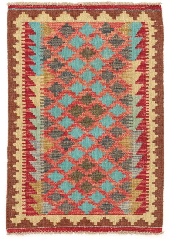 Vloerkleed Plat Geweven Kilim Afghan