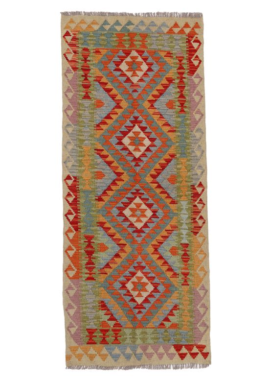 Vloerkleed Plat Geweven Kilim Afghan