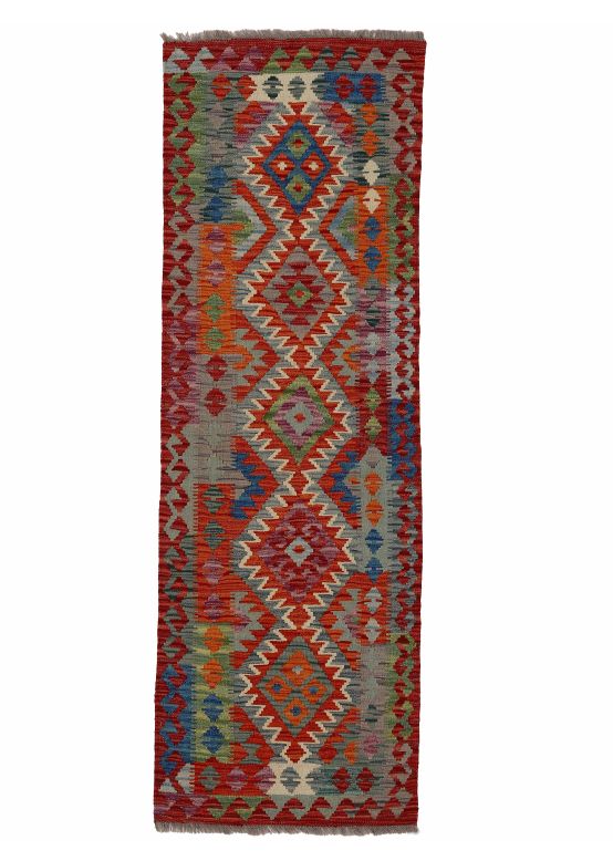 Vloerkleed Plat Geweven Kilim Afghan