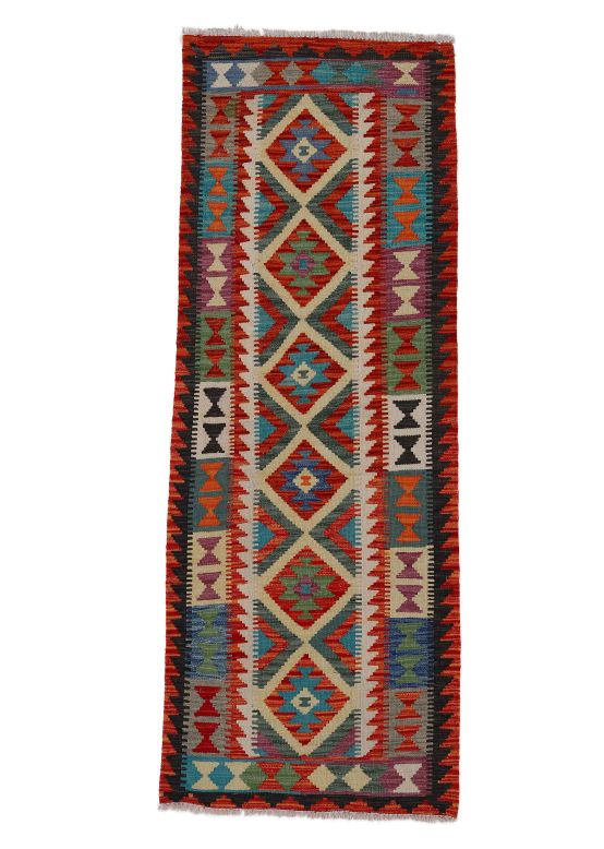 Vloerkleed Plat Geweven Kilim Afghan