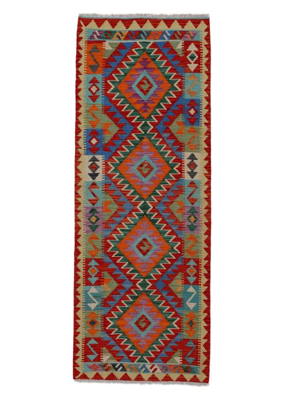 Vloerkleed Plat Geweven Kilim Afghan